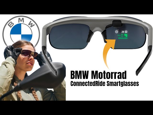 Connectedride Smartglasses: BMW bringt Sonnenbrille mit Head-up