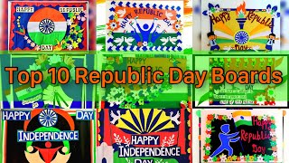 Top 10 Republic Day display boards | Bulletin board for Republic day | Republic day decoration screenshot 3