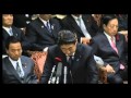 安倍総理が民主党の汚い野次にキレる