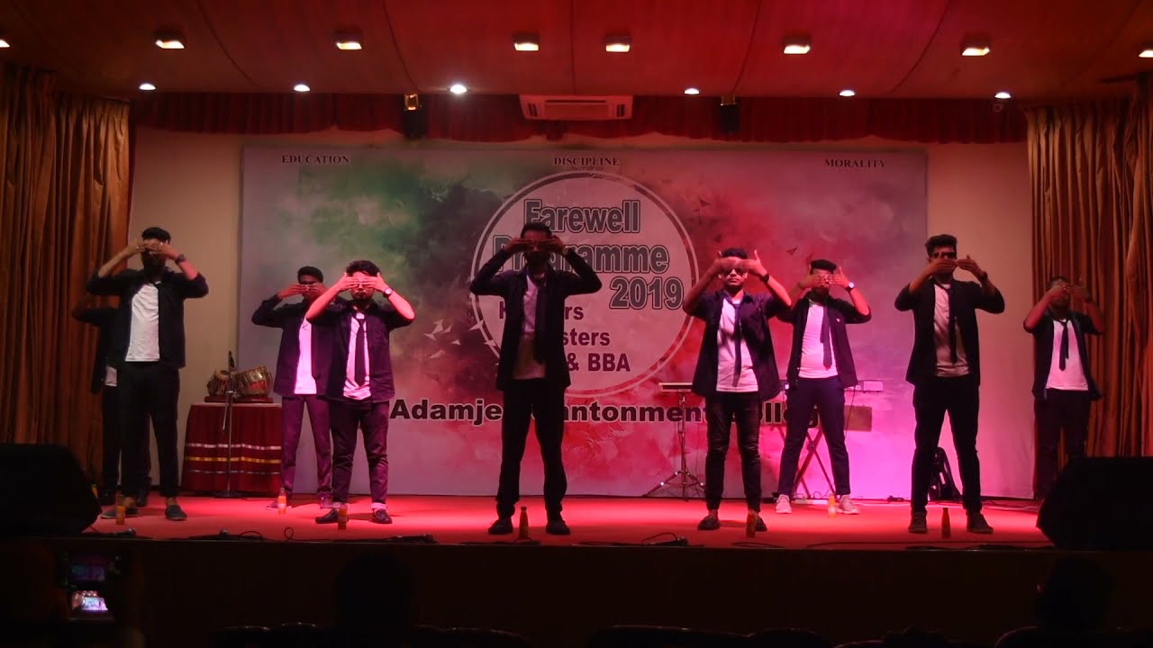Epic Dance By ACC Rockers || Adamjee Cantonment College Honors & BBA Farewell 2019