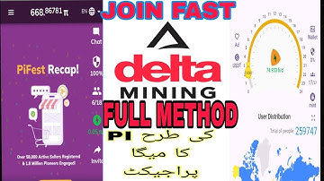 Delta Mining App Full Tutorial   PI vs Delta   DELTA network full method  Step by Step Guide 2025 36