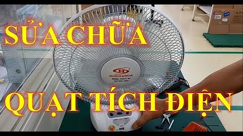 SỬA CHỮA QUẠT TÍCH ĐIỆN