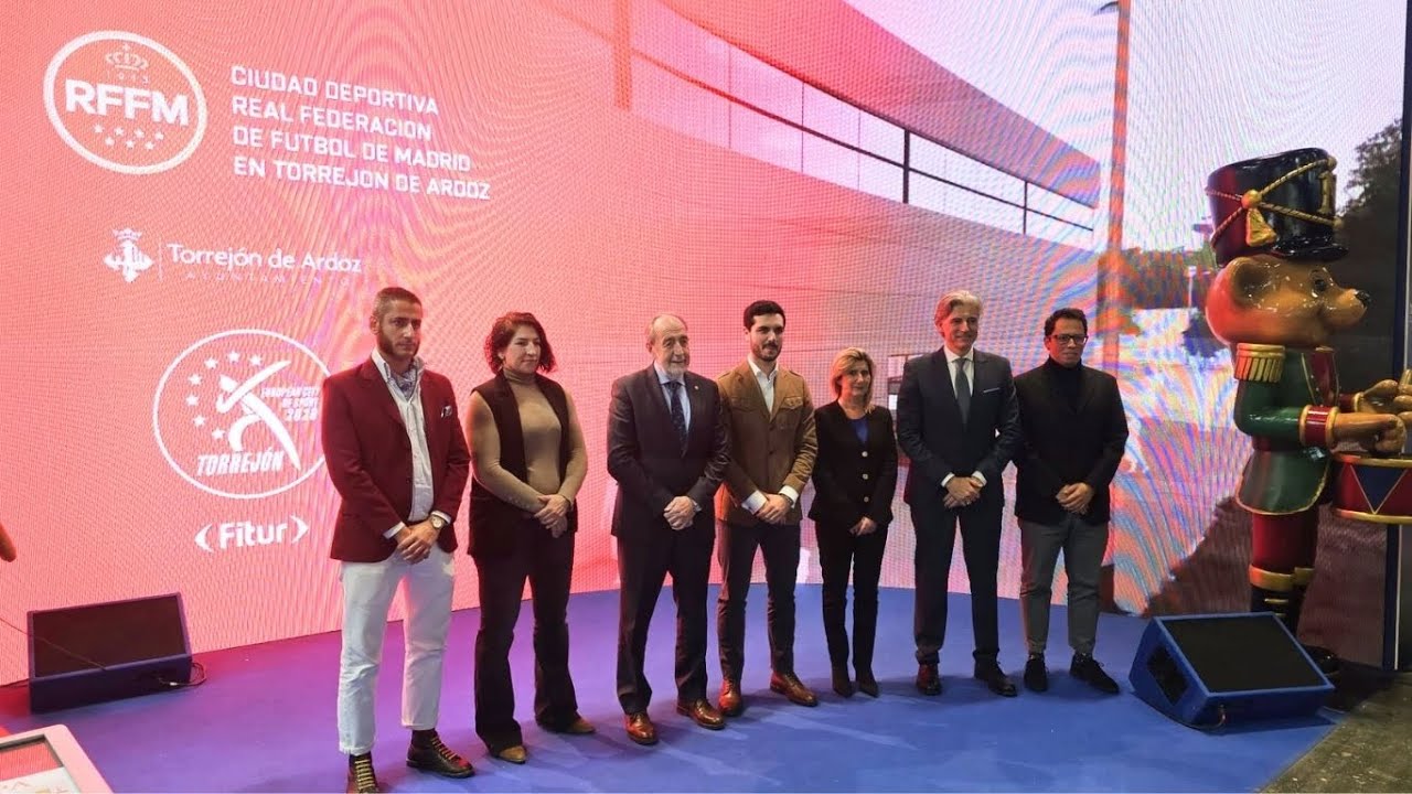 Fitur 2026: Presentación de la Ciudad Deportiva de la RFFM en Torrejón de Ardoz