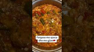 Fergese me speca dhe me gjize 🇦🇱 #gatimeshqiptare #albania #gatimetradicionale