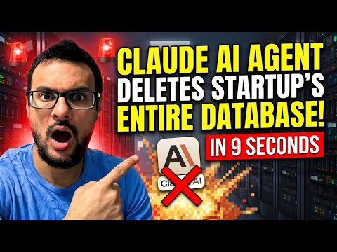 Claude AI Agent Deletes Startup's Entire Database in 9 Seconds