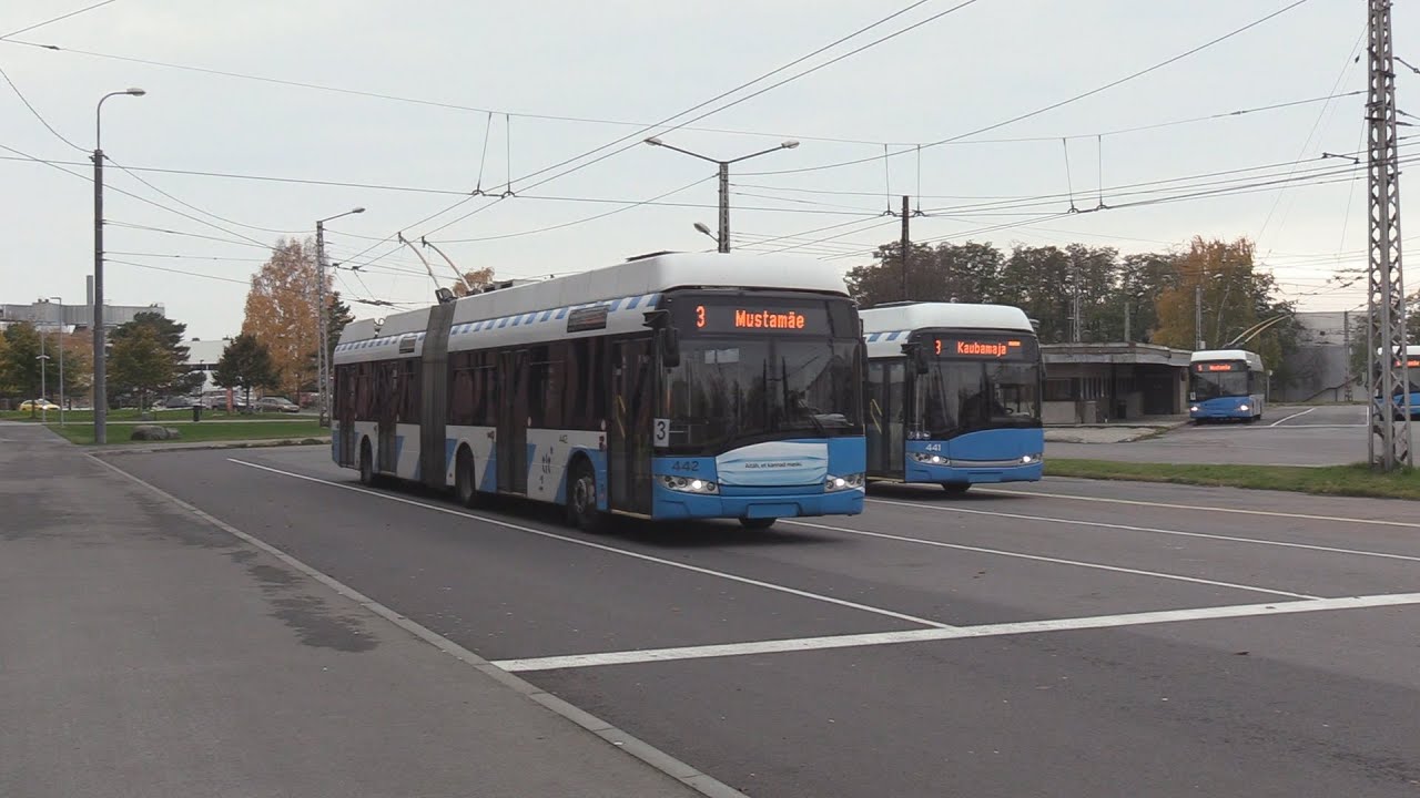 Trolleybuses in Tallinn temporarily out of service