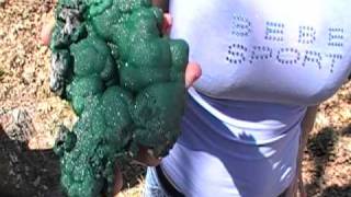 Brilliant Malachite from Zaire