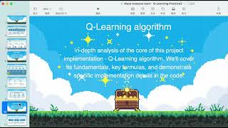 Q-Learning Grid World Game Report(HONG)