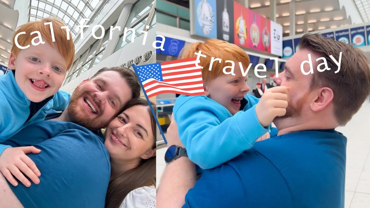 CALIFORNIA TRAVEL DAY! ✈️🌴 Flying Aer Lingus from Dublin to LAX 