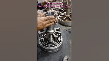 Reciprocating compressor suction valve #mechanical #compressor #airconditioning #knowledge #shorts