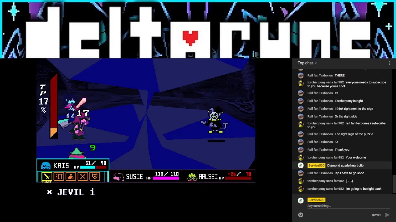 Deltarune Live Stream Part 3 - YouTube