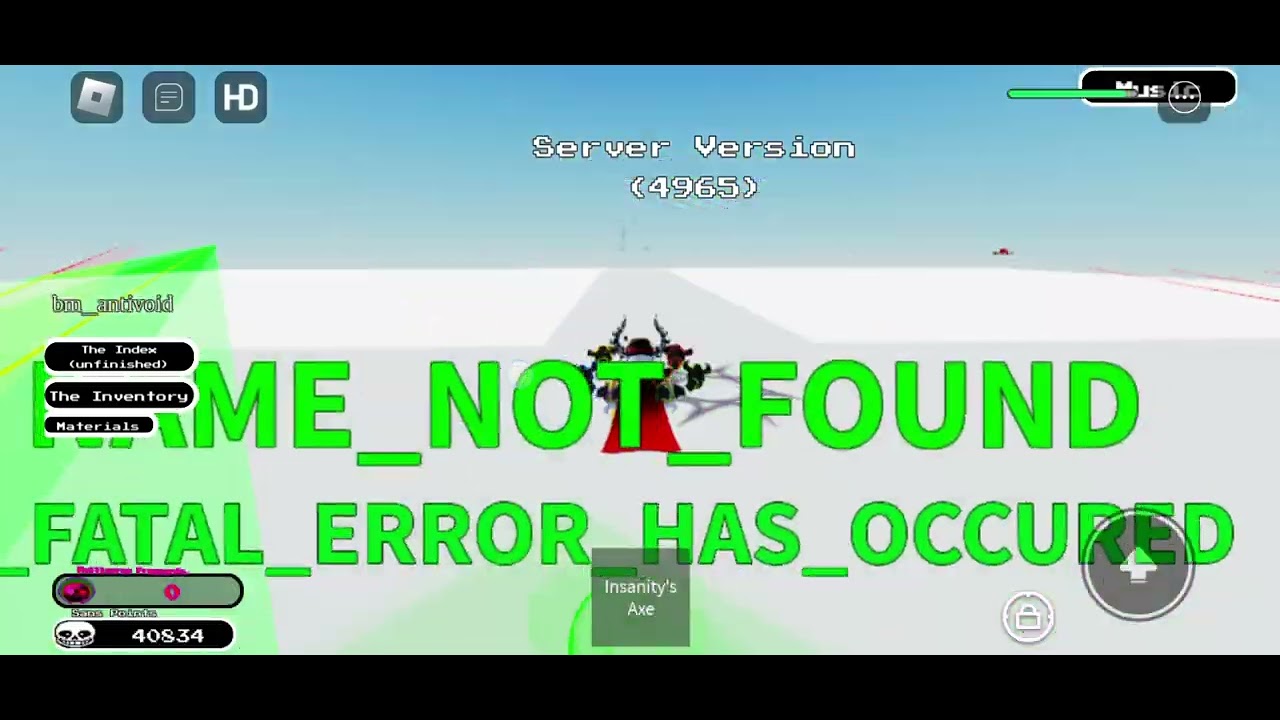 fatal_error encounter (budget rng) - YouTube