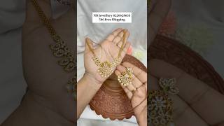 Trending Ad necklace earrings #shorts #shortsfeed #trending #short #necklace