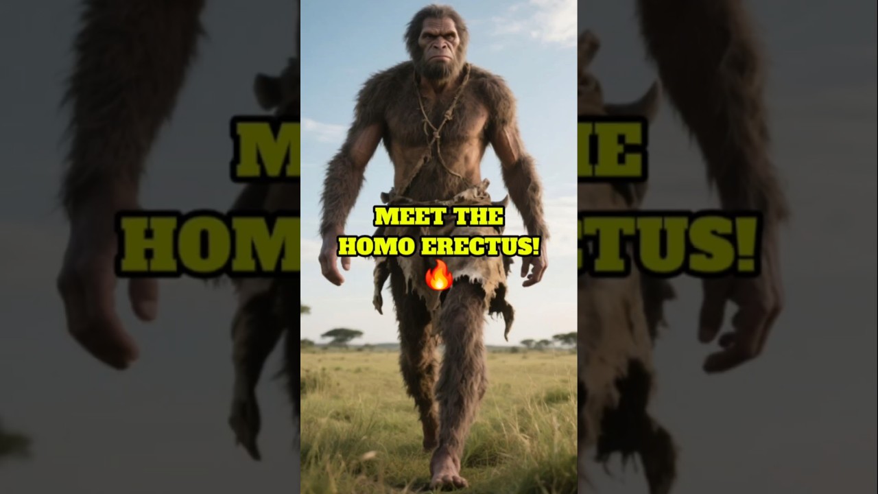 The Rise of Homo Erectus 🌍 From Fire to Survival 🔥
