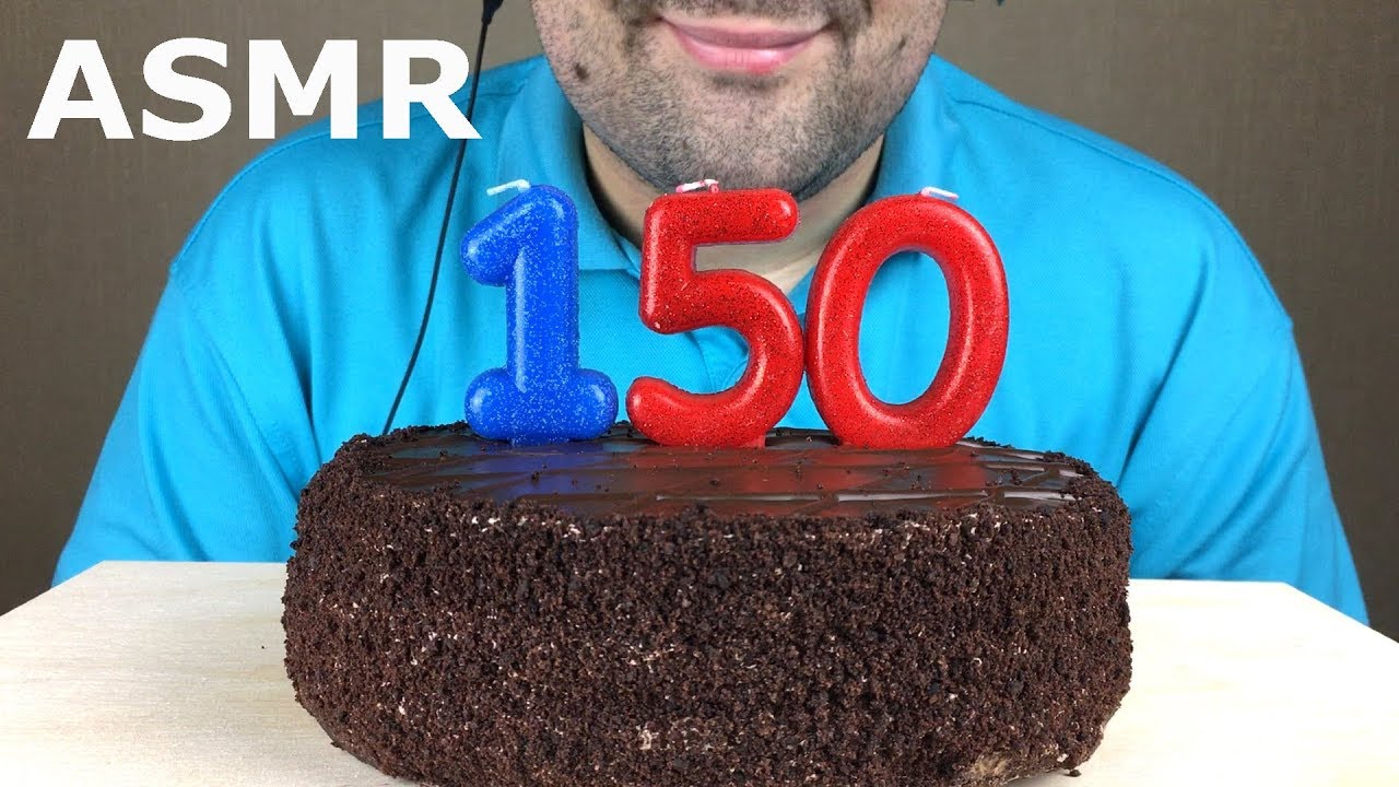 ASMR CHOCOLATE CAKE *Thanks for 150K Subs!!!* (Eating Sounds) Mukbang NO TALKING ASMR CHOCOLATE CAKE *Thanks for 150K Subs!!!* (Eating Sounds) Mukbang NO TALKING