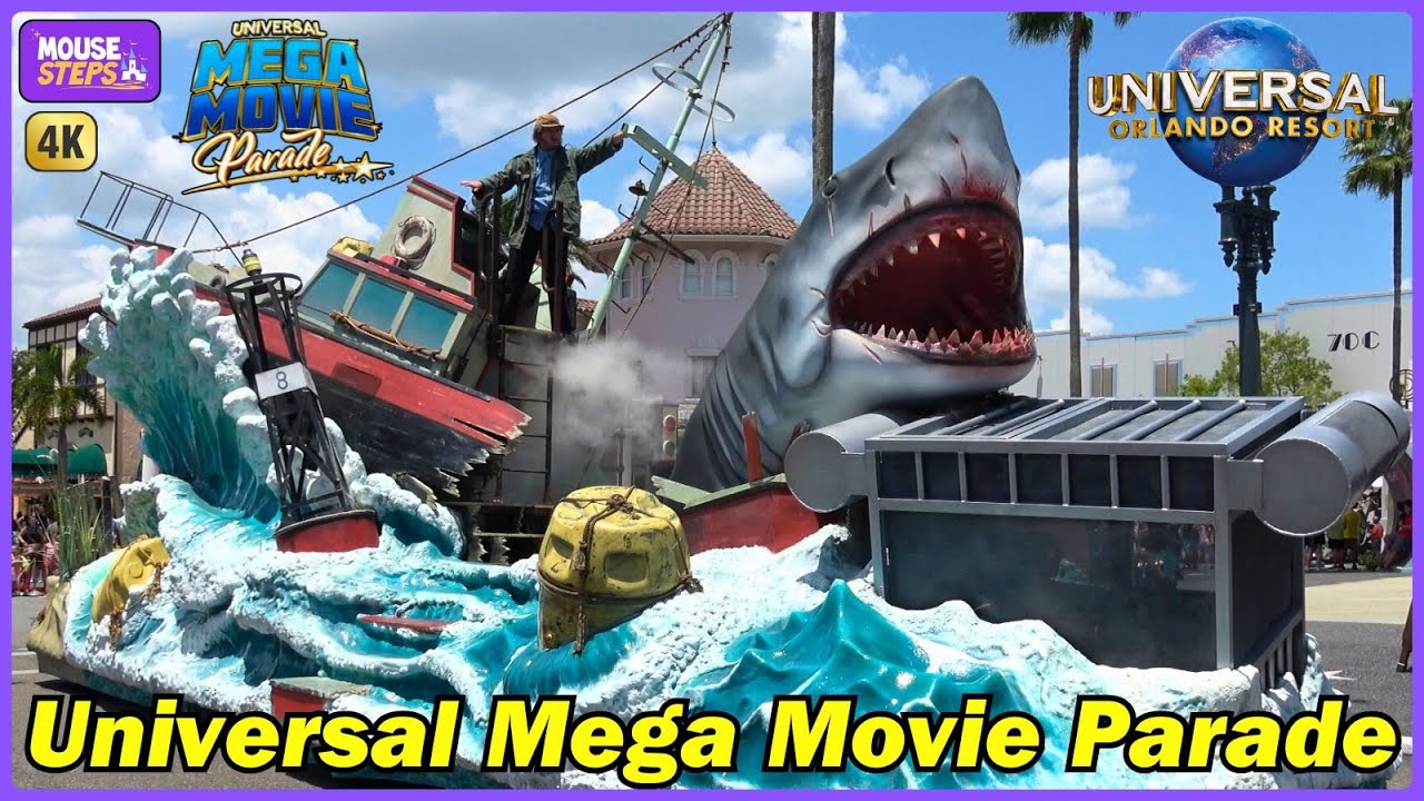 Universal Mega Movie Parade at Universal Studios Orlando (4K) - Summer 2025