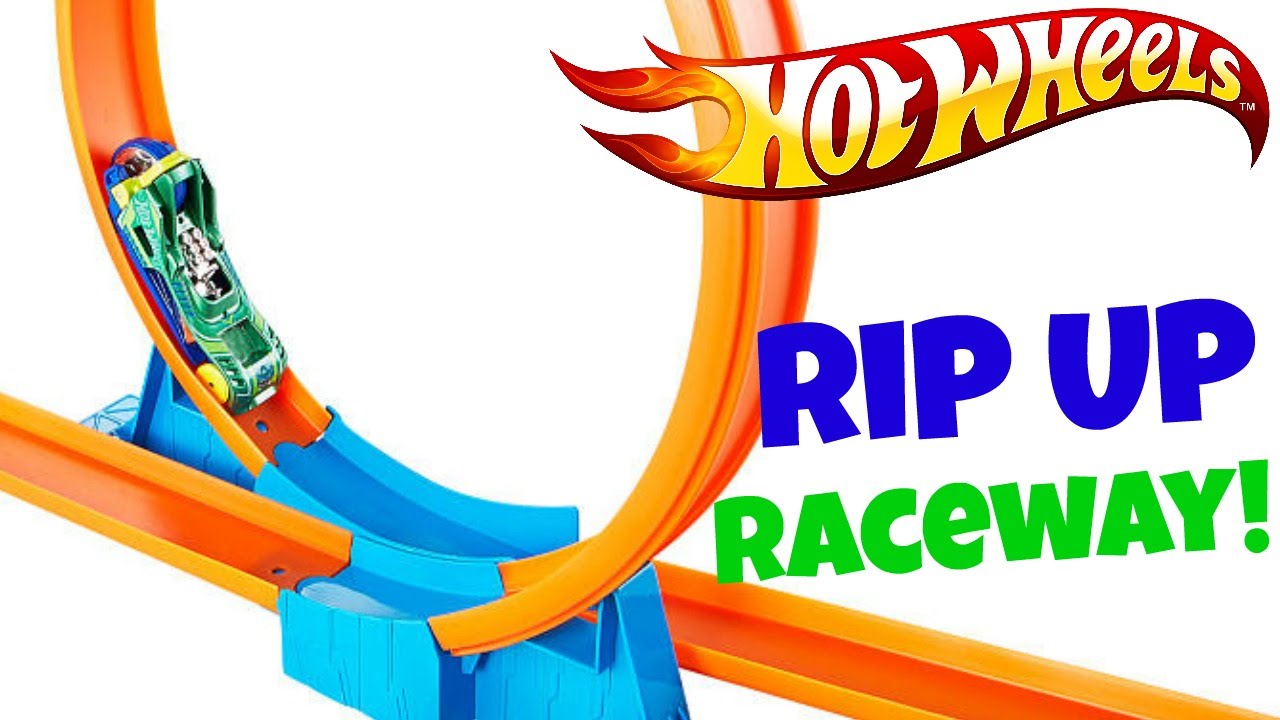 Hot Wheels Rip Up Raceway!  NEW 2016!  Video Toy Review & Fun Hot Wheels Playtime!