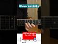 C Major Jazz Guitar Licks #shorts