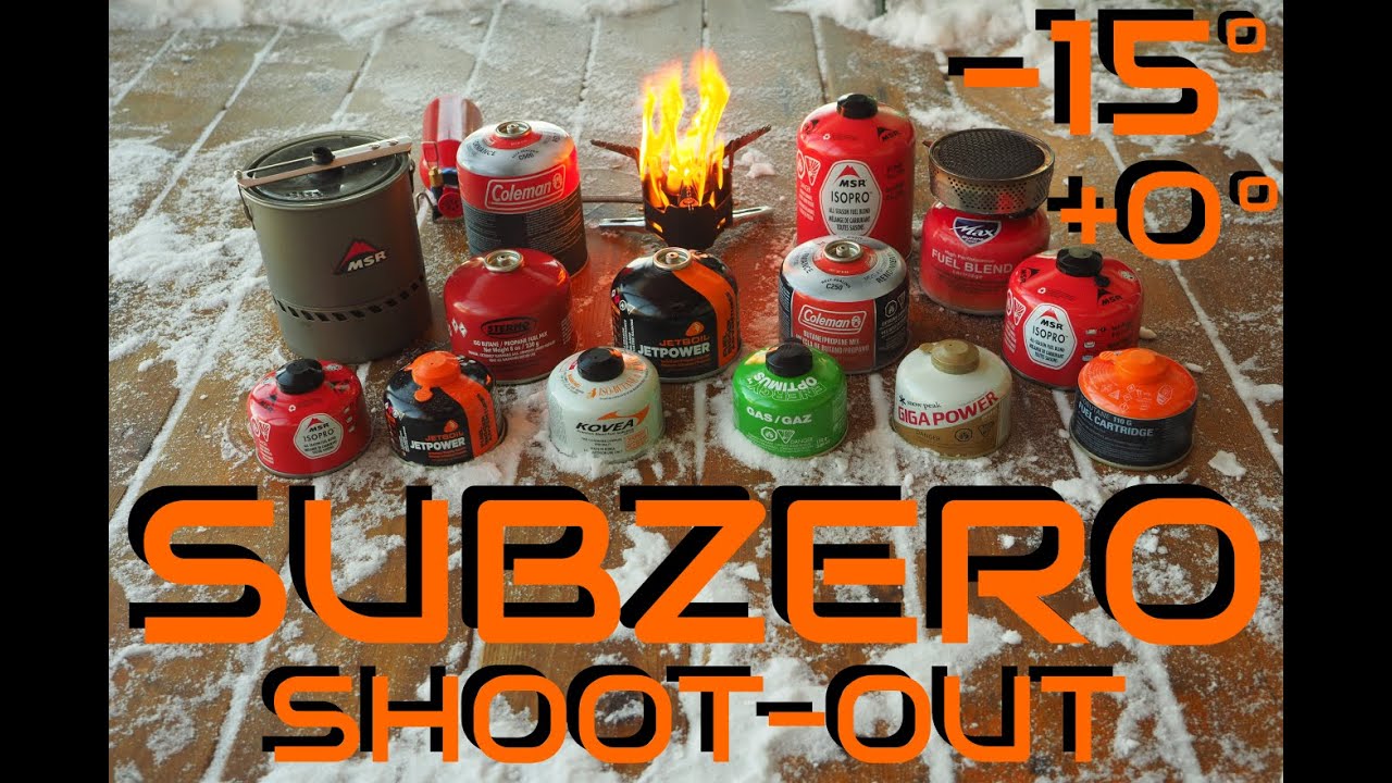 Sub-Zero Shootout - Stove Fuels Head to Head in Cold Weather!