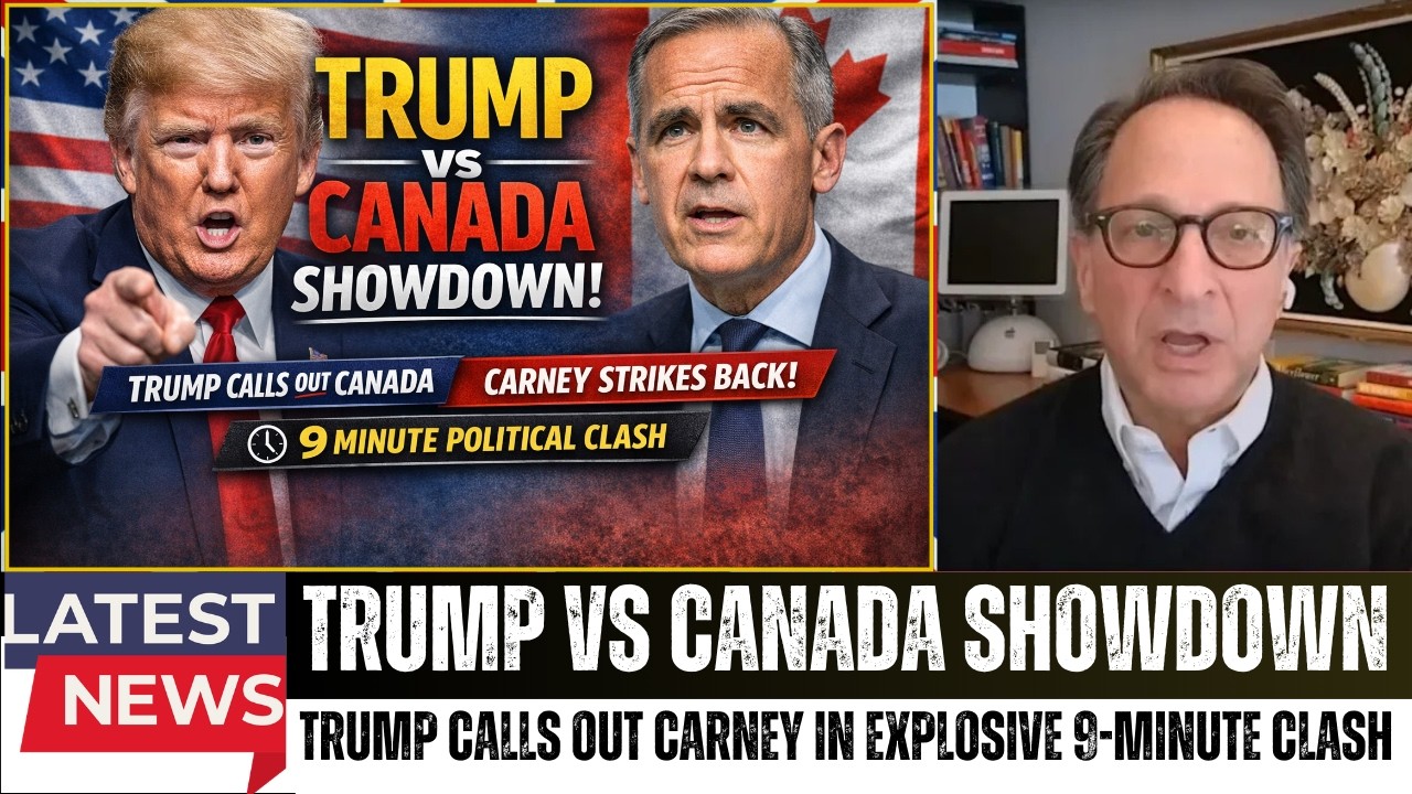 Trump vs Canada Showdown  Donald Trump Calls Out Mark Carney — 9 Minute Political Clash Explained