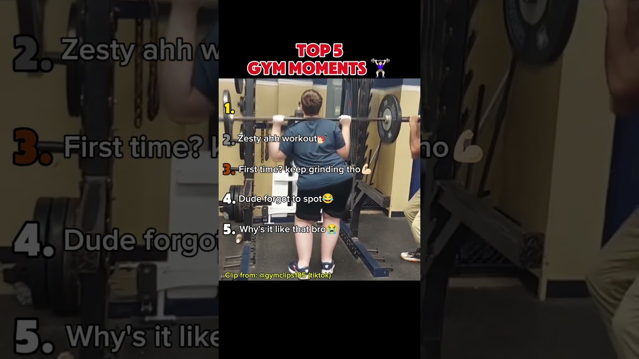 Gym Moments🏋🏻‍♀️😂 