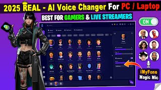 2025 Best Real-Time Ai Voice Changer for PC/Laptop | iMyFone MagicMic (Free Fire & PUBG Mobile) screenshot 5