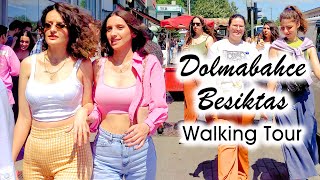 Dolmabahçe - Beşiktaş Yürüyüş Gezisi - 4K UHD