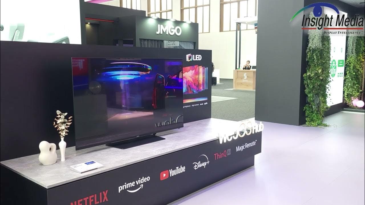 Konka Shows microLED TV and more - YouTube