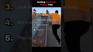 Ranking Top Parkour Fails 💀💀💀