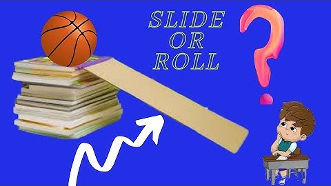WHAT ROLLS WHAT SLIDES| Kindergarten Learning Video