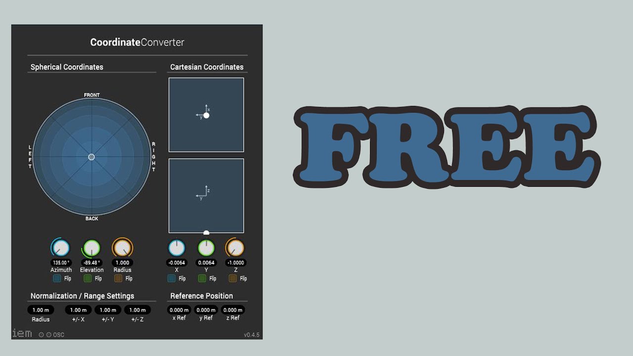 FREE Coordinate Converter By IEM YouTube Free coordinate converter by iem youtube