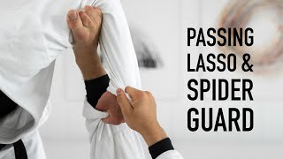 Passing the Lasso & Spider Guard Masterclass | Tainan Dalpra & Gui Mendes | AOJ+ aojplus.com