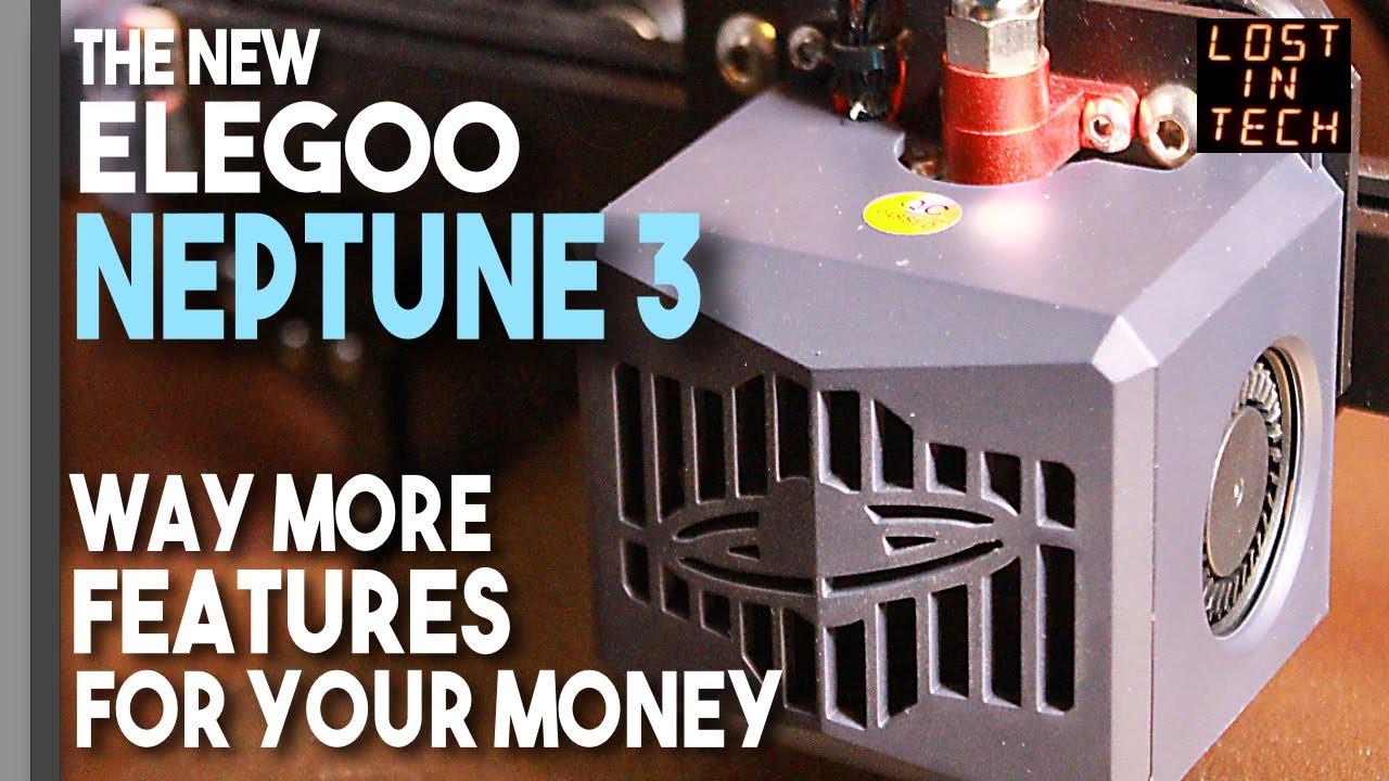 The Elegoo Neptune 3 is new, and it's packed with features you wouldn't expect at the price!