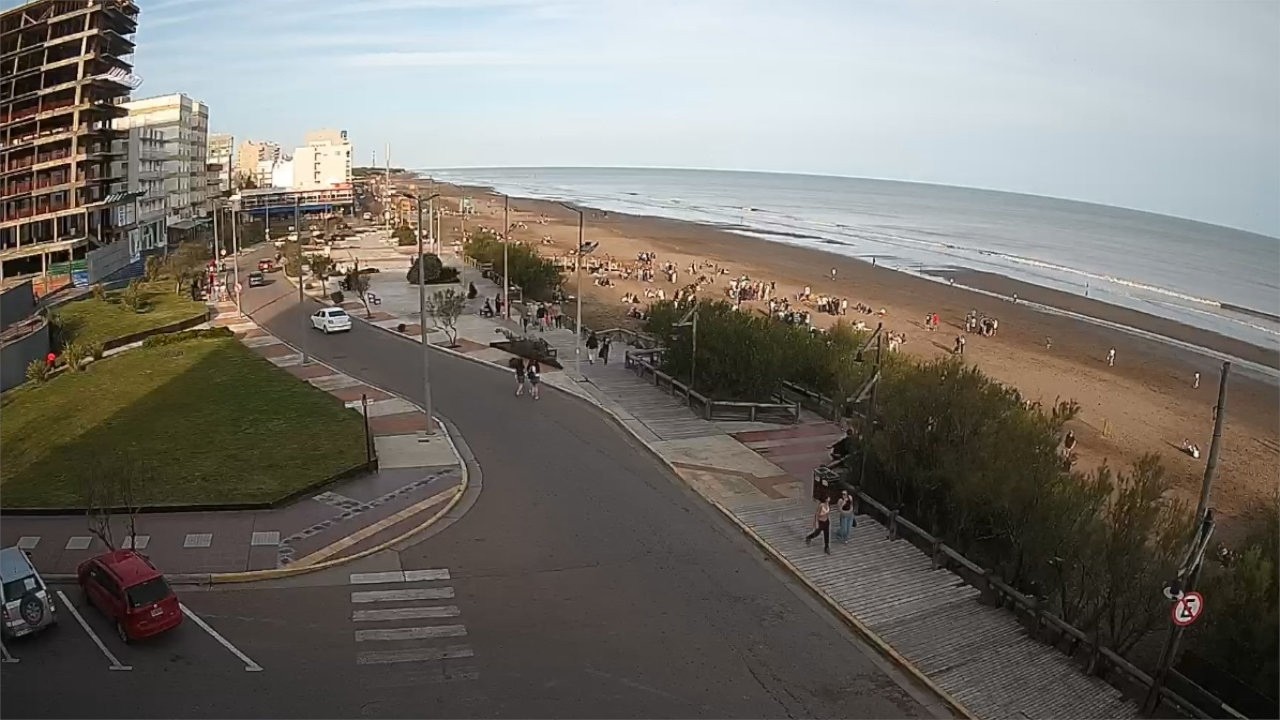 Cámaras en vivo desde la playa de Monte Hermoso