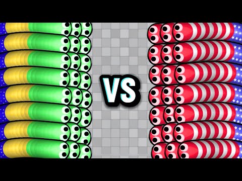 The Biggest Snake War Ever! 🔥😂