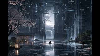 Korean Cyberpunk AI World Simulation | 국악 + 미래음악