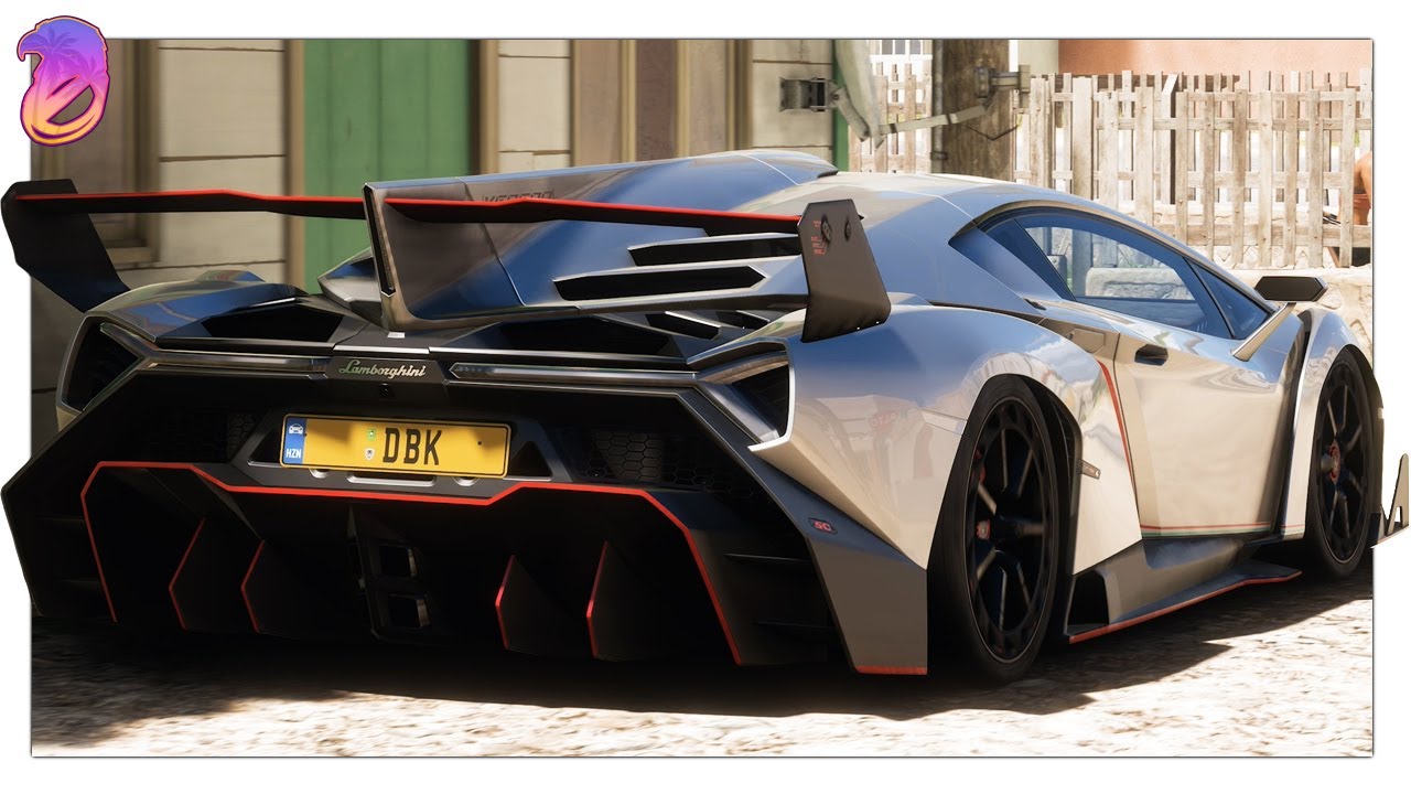 Tuneando un Lambo VENENO para GOLIATH de FH5