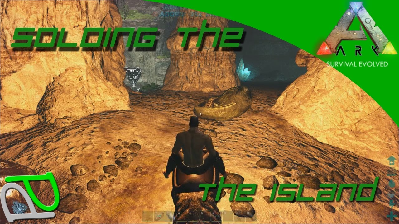 Sabertooth plus Chitin Cave! Soloing the Ark S2E22 YouTube