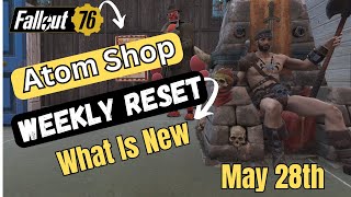 Fallout 76 - Atom Shop Weekly Reset - Whats New This Week