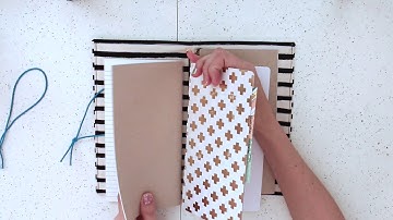 How to Insert 6 Notebooks into a Travelers Notebook