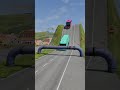 Dumper Truck & Buses vs Pipes Trap - BeamNG.drive! #shorts