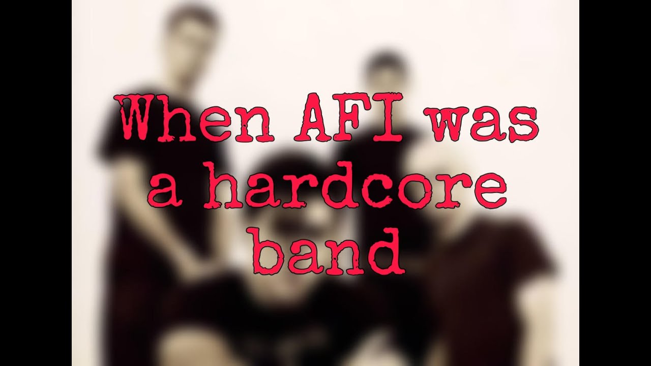 When AFI was a hardcore band - YouTube