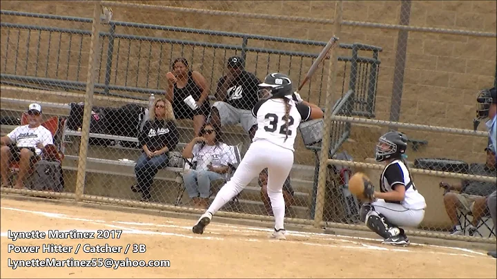 Lynette Martinez 2017 - Catcher / 3B - At Bats Hig...