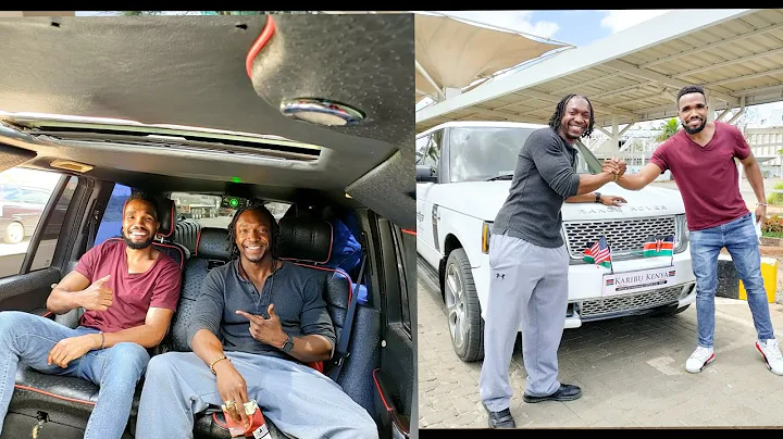 Picking TonyStubbs with a LIMO from JKIA