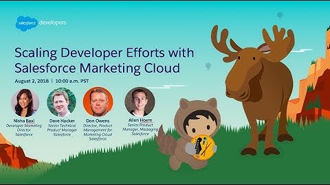 Scaling Developer Efforts with Salesforce Marketing Cloud