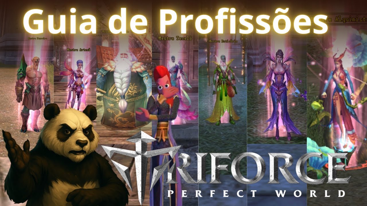 [PW Triforce] Guia de Profissões