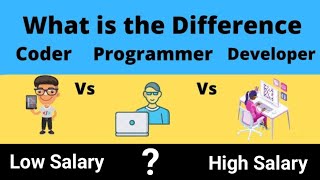 Coder vs Programmer vs Developer | Hindi | Coding vs Programming in Hindi