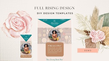 Editor X - Tutorial on Customizing a Full Rising Design Template