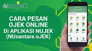 CARA PESAN OJEK ONLINE DI APLIKASI NUJEK screenshot 3