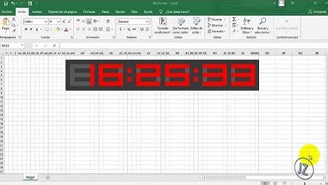 Como hacer un reloj digital en Excel, FÁCIL Y RÁPIDO.